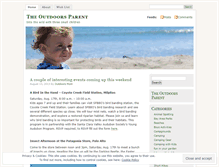 Tablet Screenshot of outdoorsparent.com